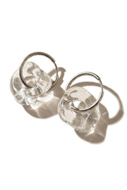 Clear Bubb Earrings