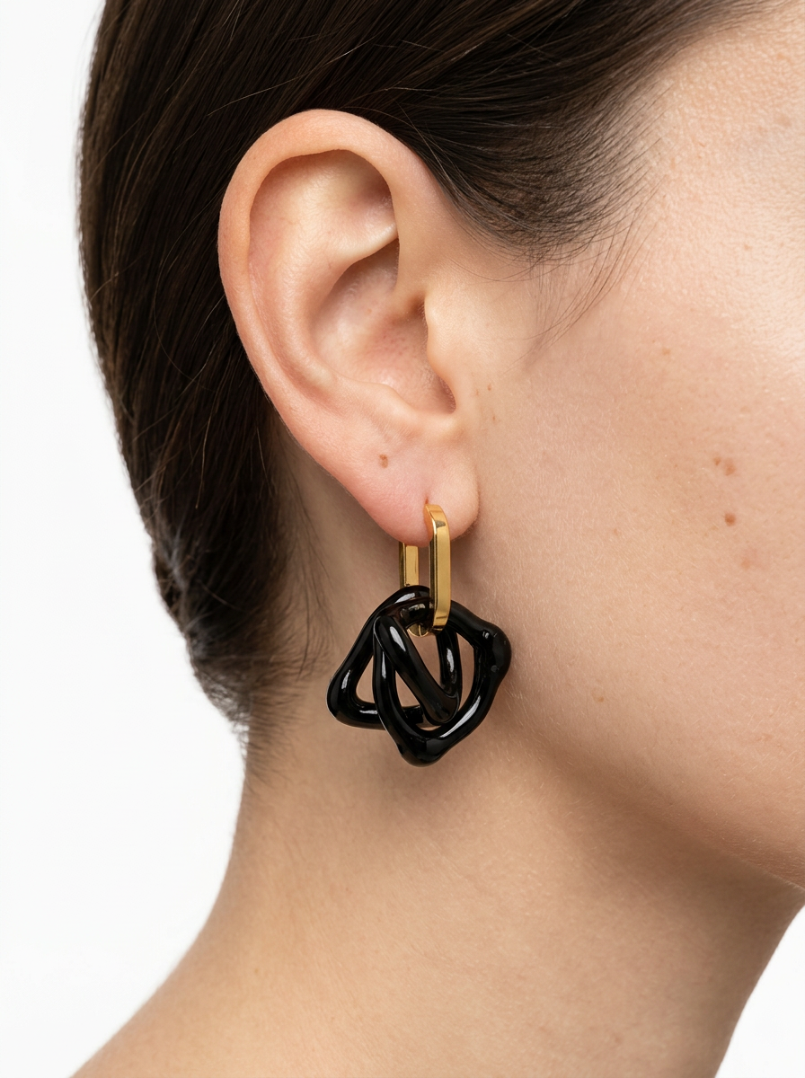 U Hoop Gold-Plated